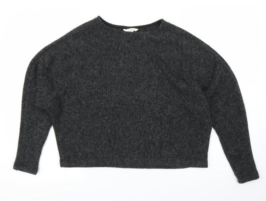 H&M Womens Grey   Pullover Jumper Size XS  - Cropped
