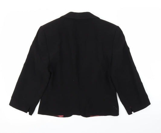 Preworn Womens Black   Jacket  Size 8