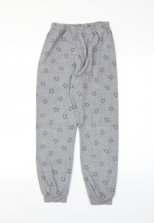Primark Girls Grey   Capri Pyjama Pants Size 10-11 Years