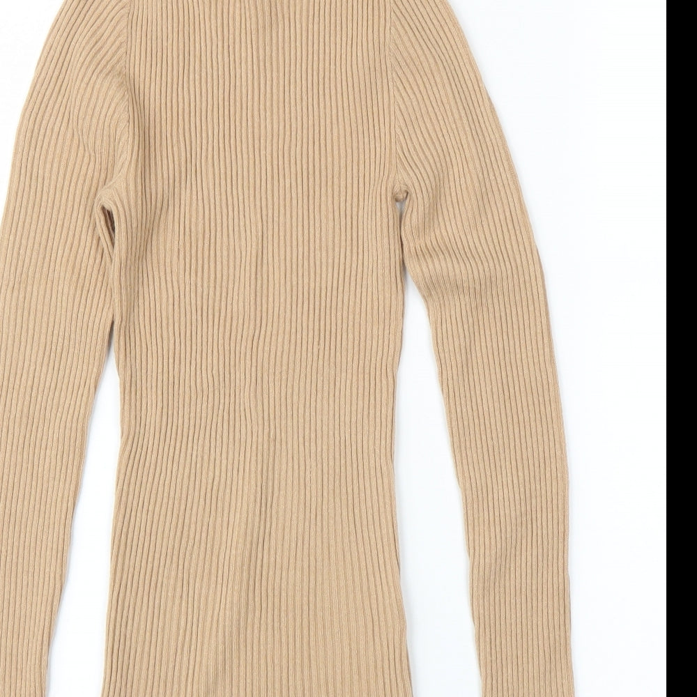 Primark Womens Beige   Pullover Jumper Size XS