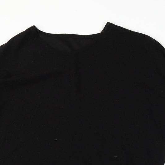 Preworn Womens Black   Basic Blouse Size XL