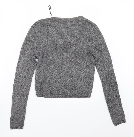 Divided by H&M Womens Grey  Knit Pullover Jumper Size S