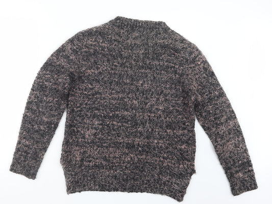 AKD A WEST Womens Pink  Knit Pullover Jumper Size 12