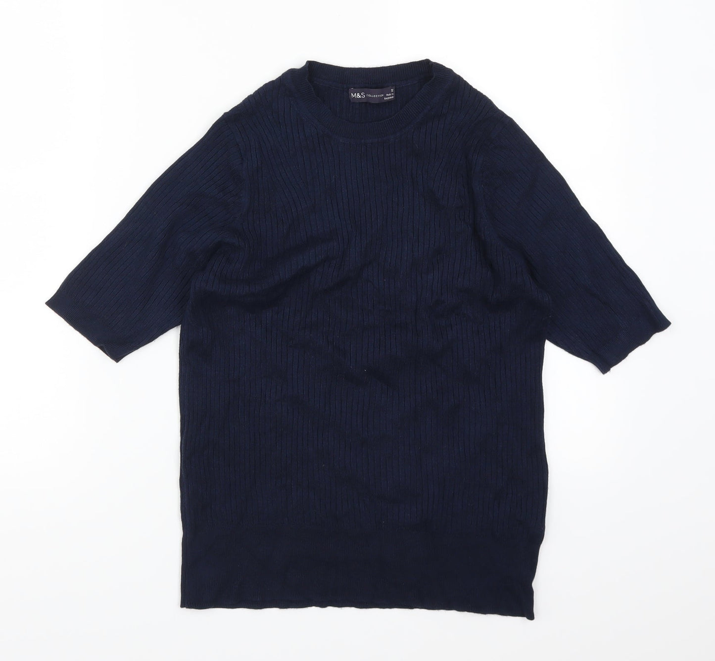 Marks and Spencer Womens Blue   Pullover Jumper Size 12