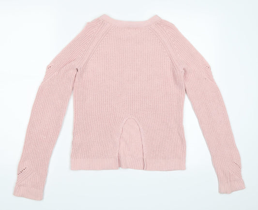 Candy Couture Girls Pink   Pullover Jumper Size 14 Years