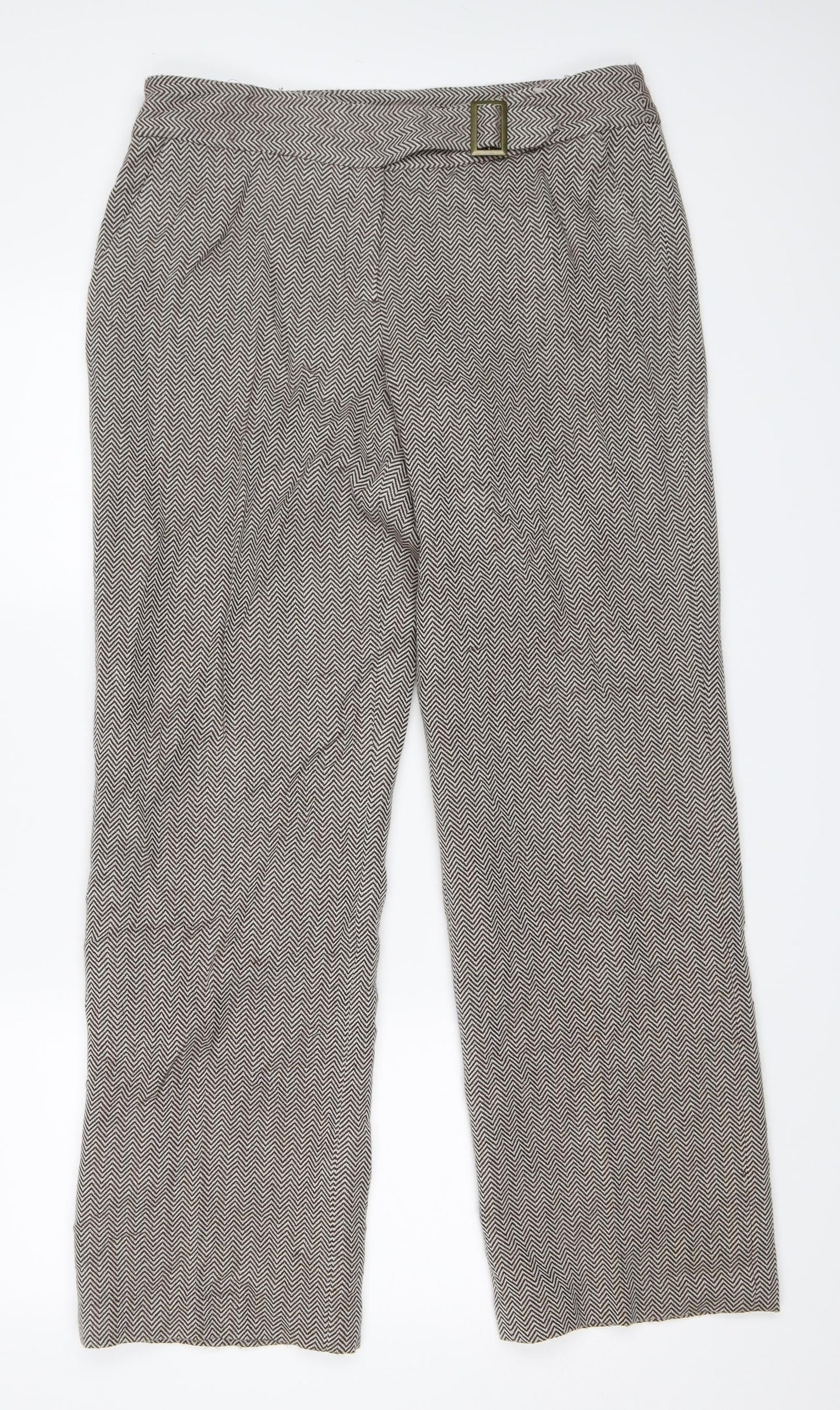 Fenn Wright Manson Womens Brown   Trousers  Size 14 L32 in