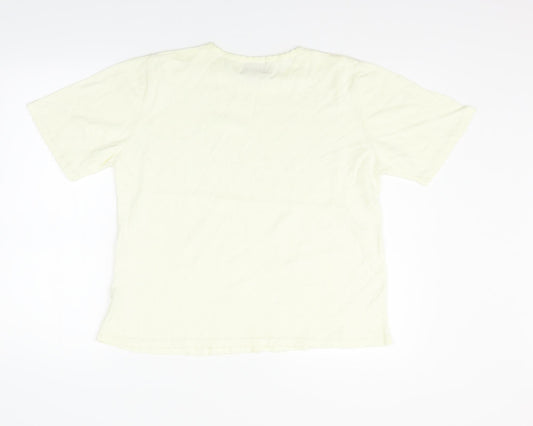 COUNTRY COLLECTION Womens Beige   Basic Polo Size M