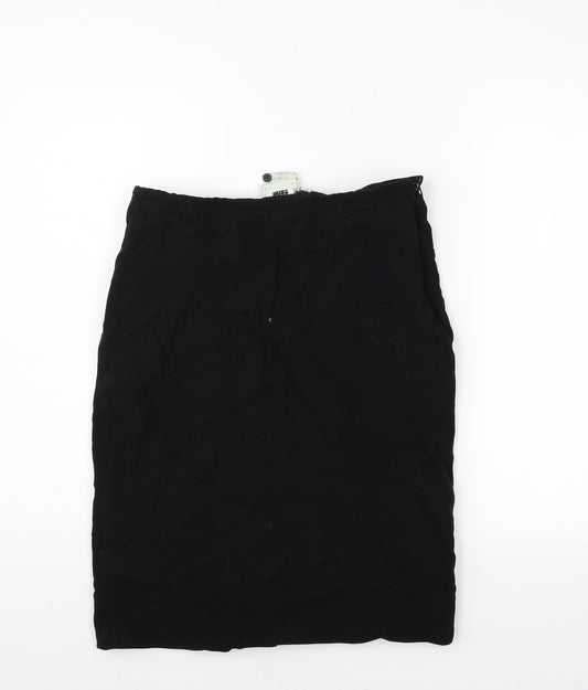 ARMANI code Womens Black   Flare Skirt Size 14