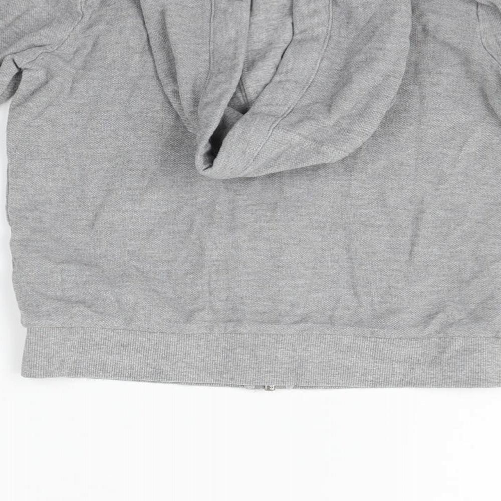 TU Girls Grey   Full Zip Jumper Size 7 Years