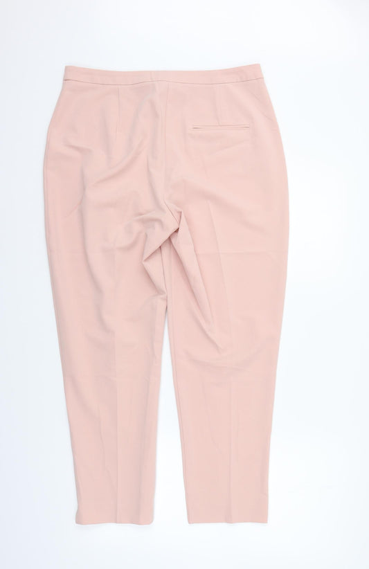 New Look Womens Orange   Sweatpants Trousers Size 14 L27 in