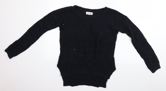 New Look Womens Blue   Pullover Jumper Size S