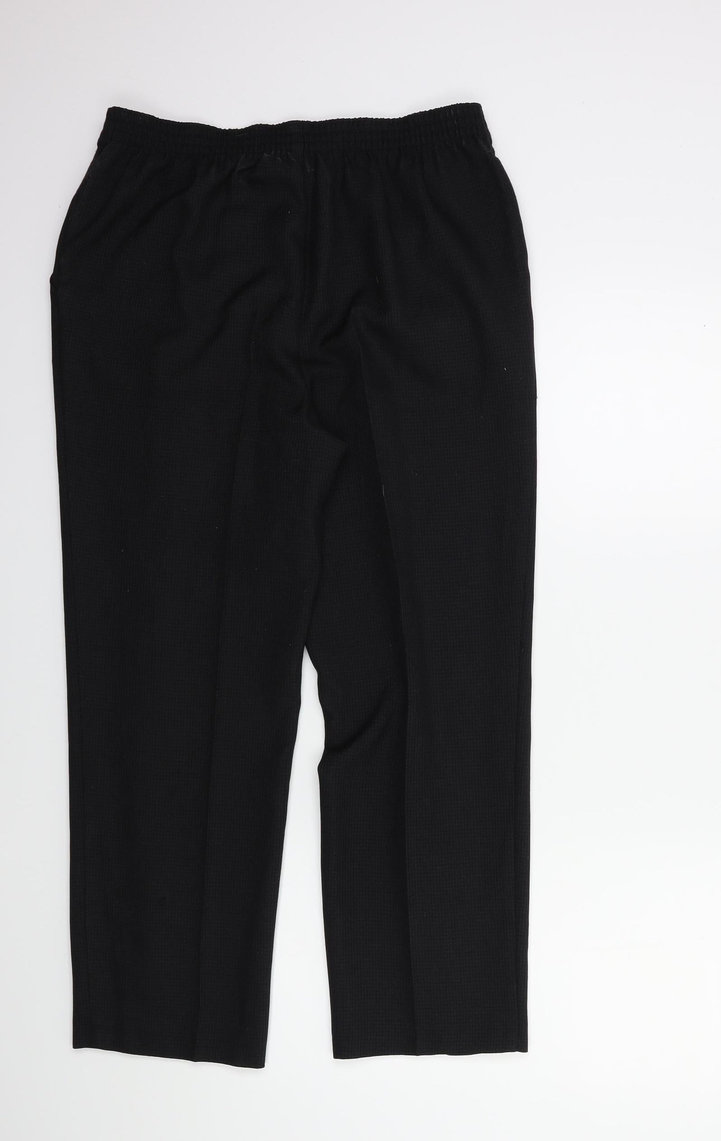 Preworn Womens Black   Trousers  Size 30 in L26 in