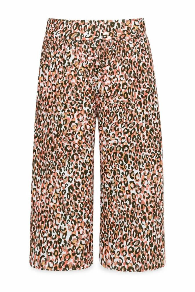 Preworn Womens Pink Animal Print  Trousers  Size 30 in L20 in