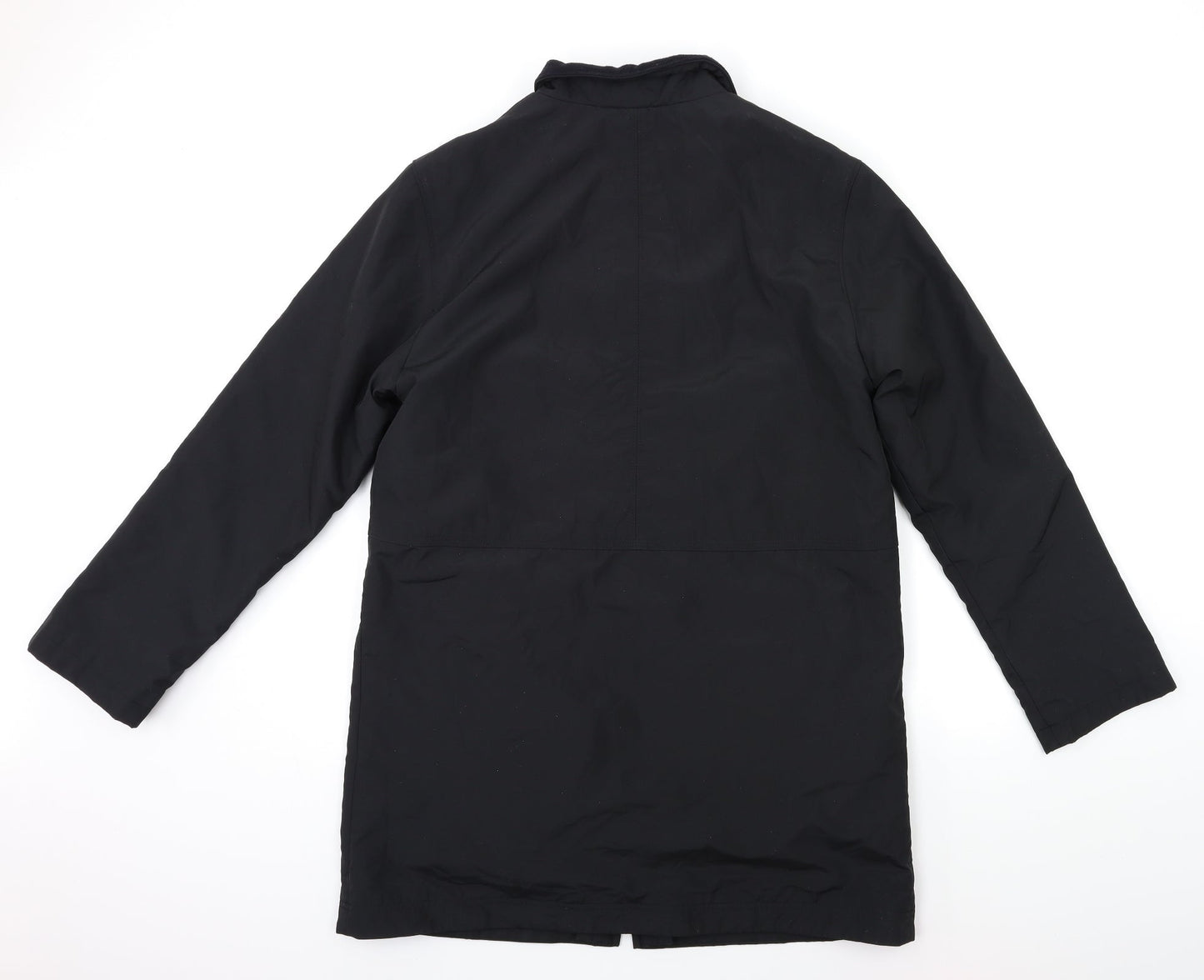 JFW Womens Black   Overcoat Coat Size 10