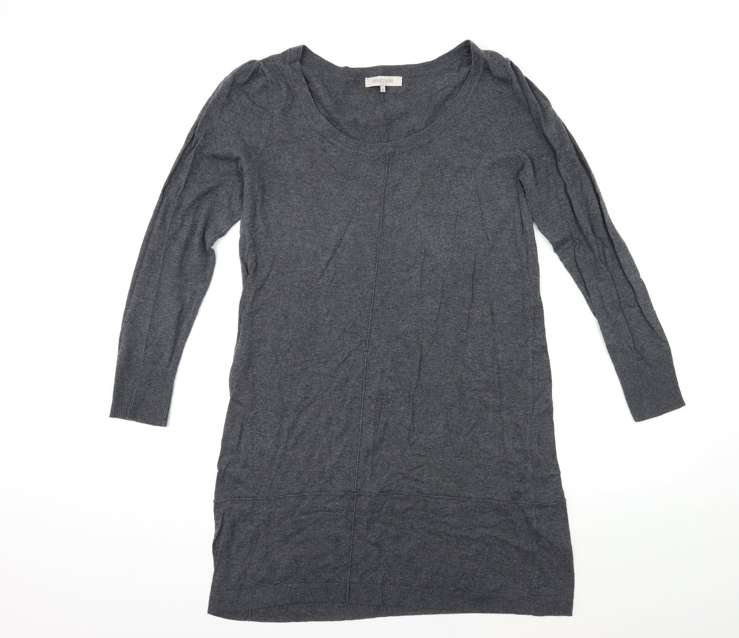 GREAT PLAINS Womens Grey   Jumper Dress  Size M