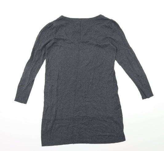 GREAT PLAINS Womens Grey   Jumper Dress  Size M