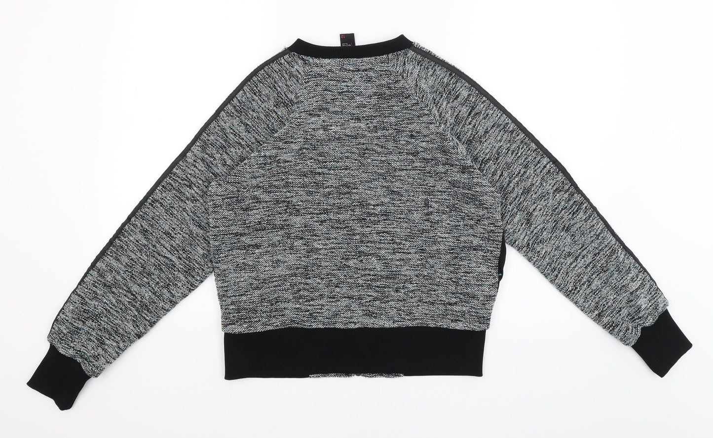 Gok Womens Grey   Full Zip Jumper Size 12