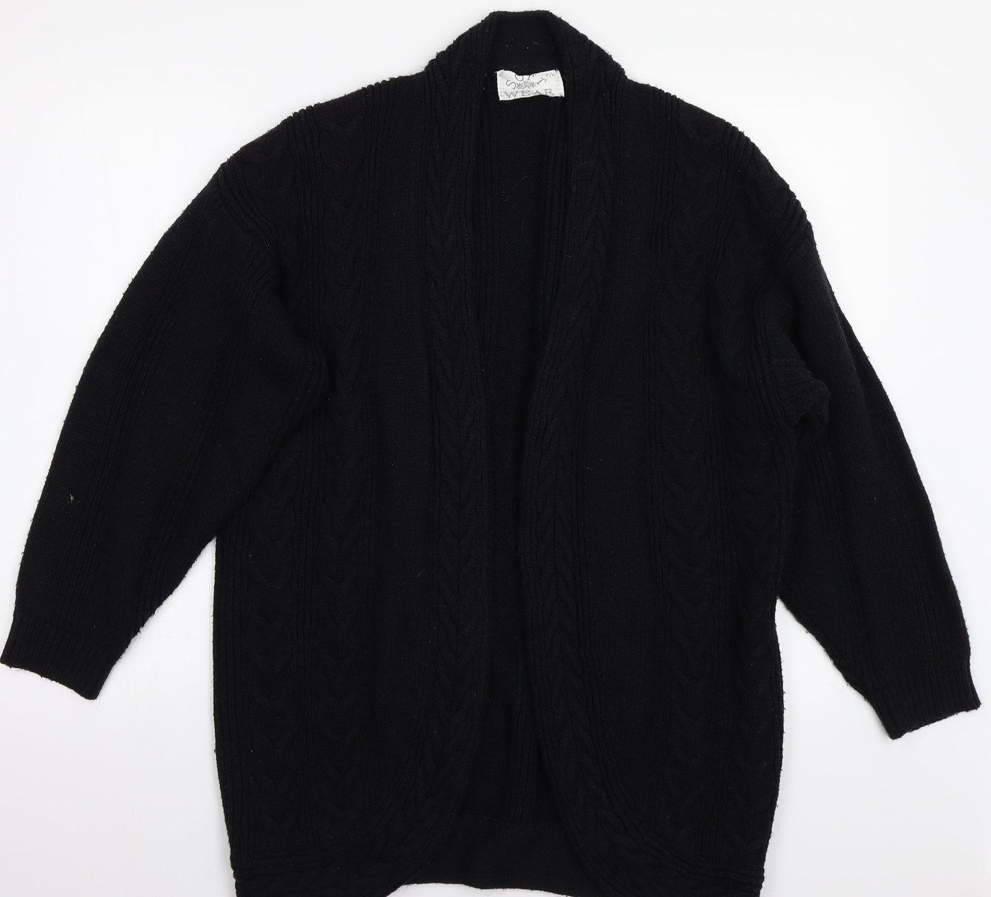 Soft wear Womens Black   Pullover Jumper Size S