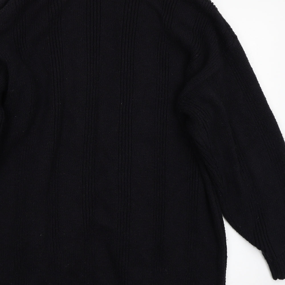 Soft wear Womens Black   Pullover Jumper Size S