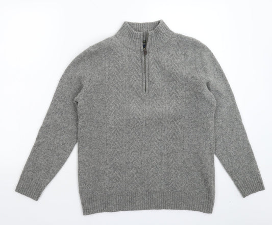 Hammond Womens Grey  Knit Pullover Jumper Size M