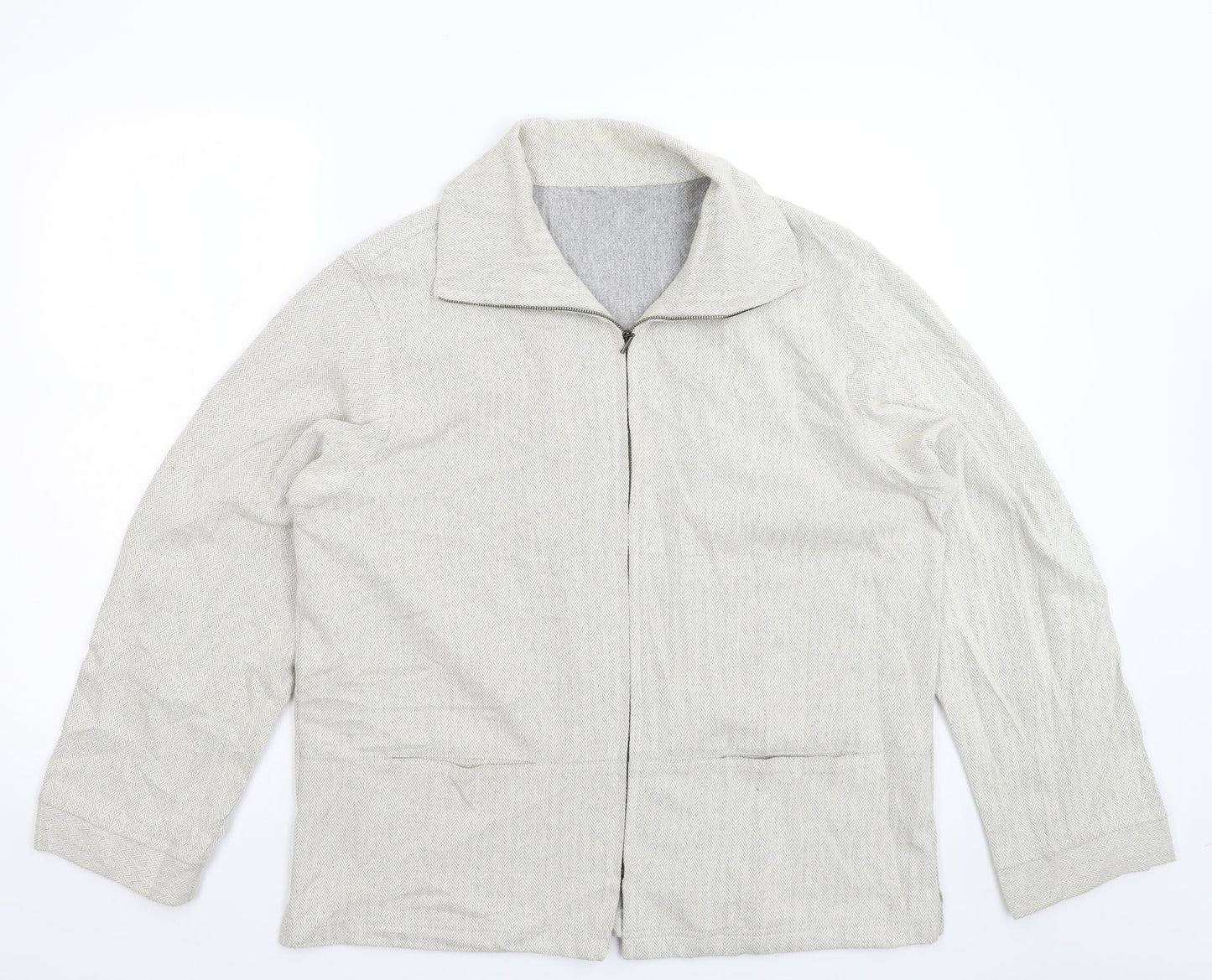 Preworn Womens Grey   Jacket  Size 16