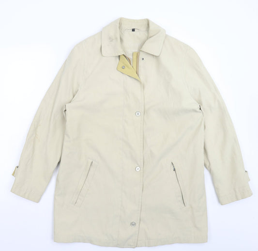 Ensign Womens Beige   Jacket Coat Size 12