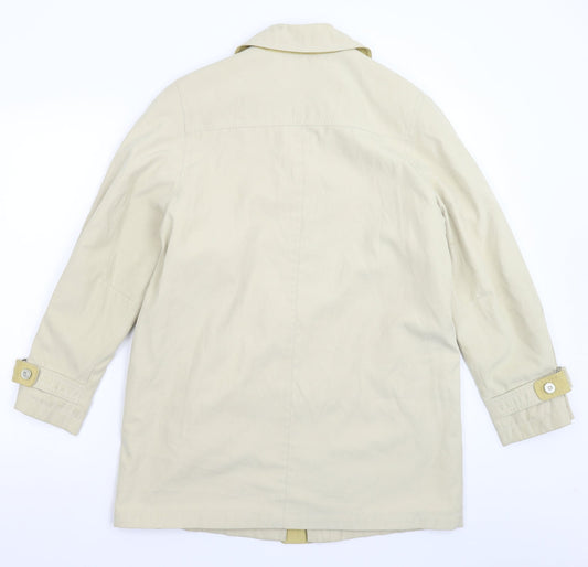Ensign Womens Beige   Jacket Coat Size 12