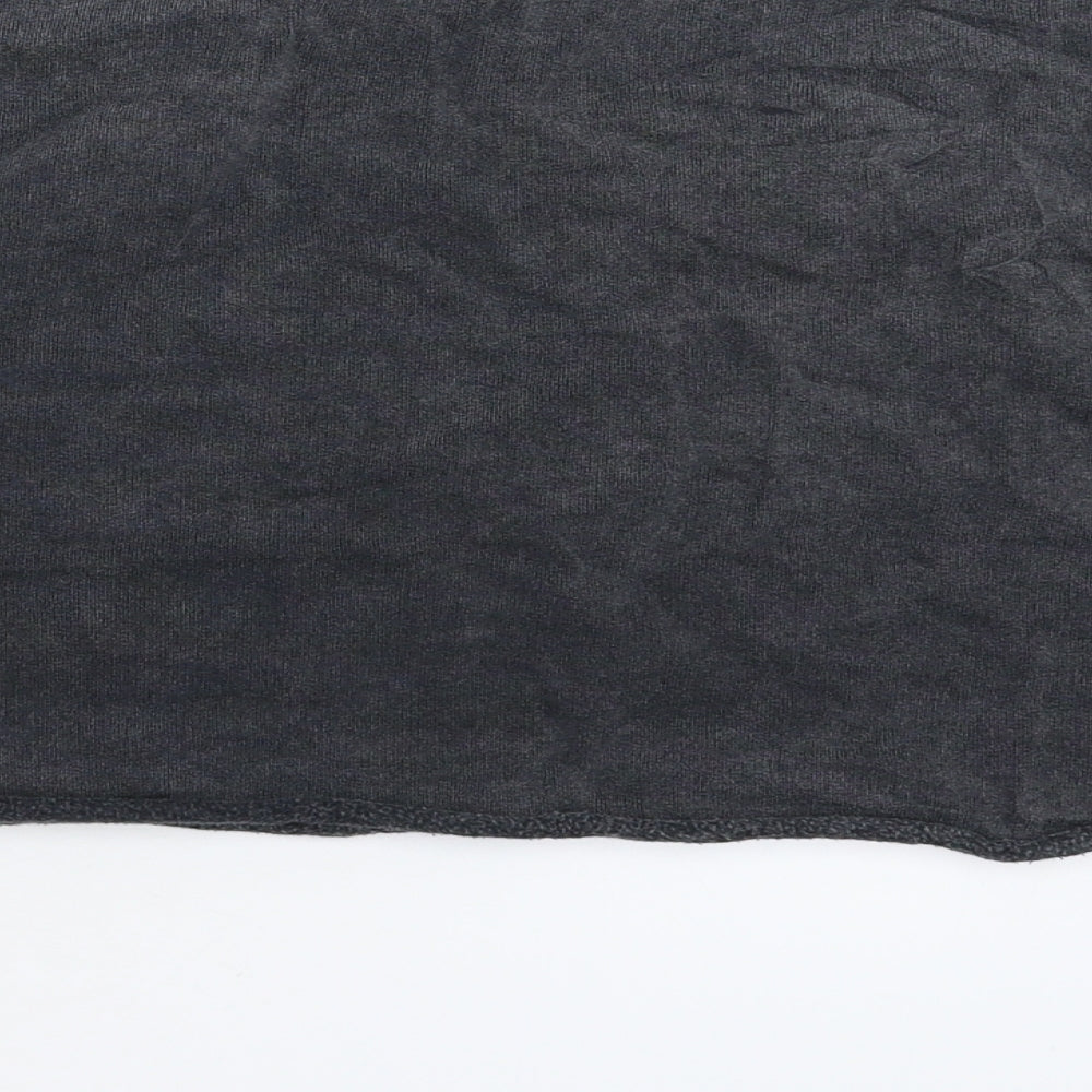 Topshop Womens Grey   Pullover Sweatshirt Size 6