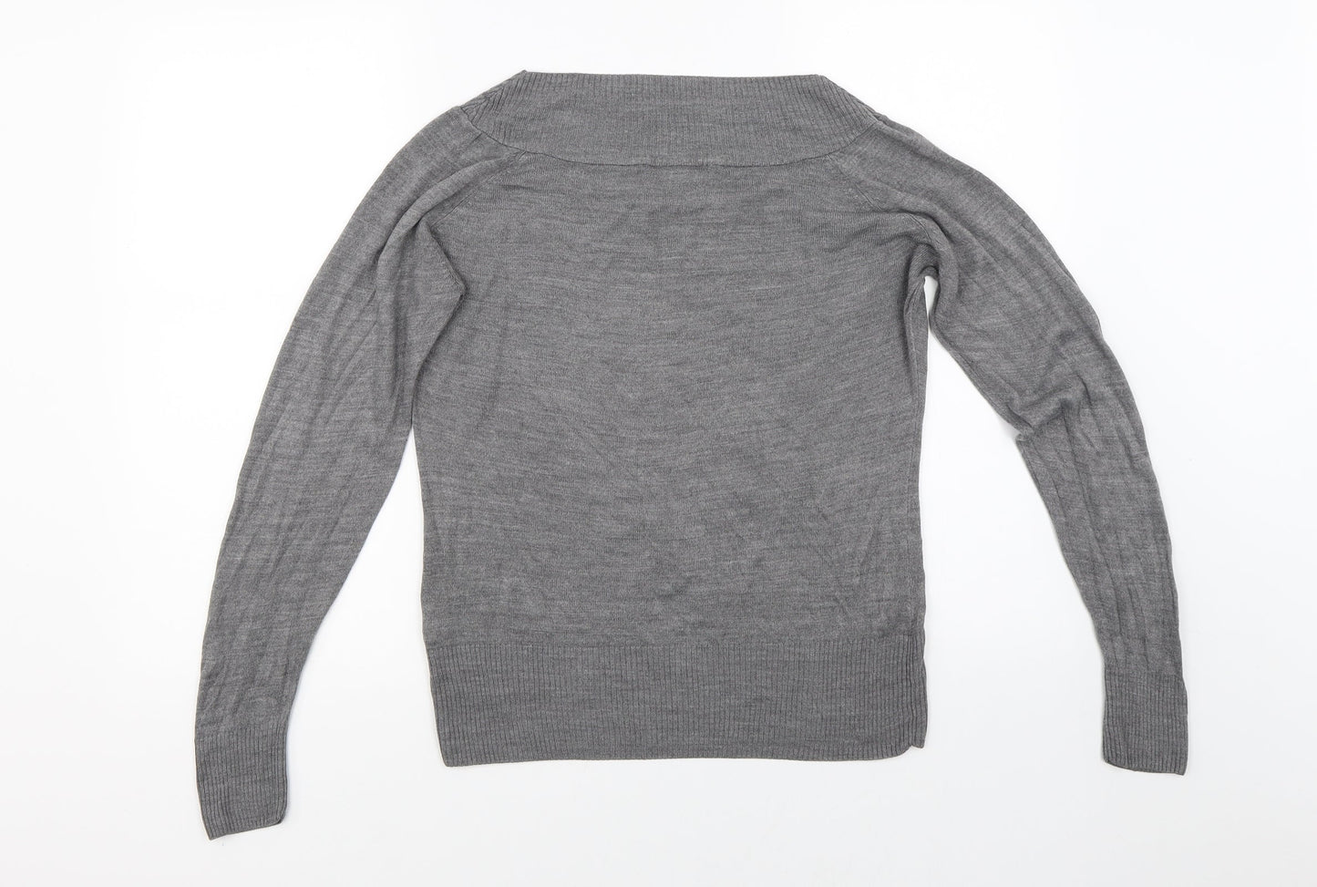 Marks and Spencer Womens Grey   Pullover Jumper Size 14