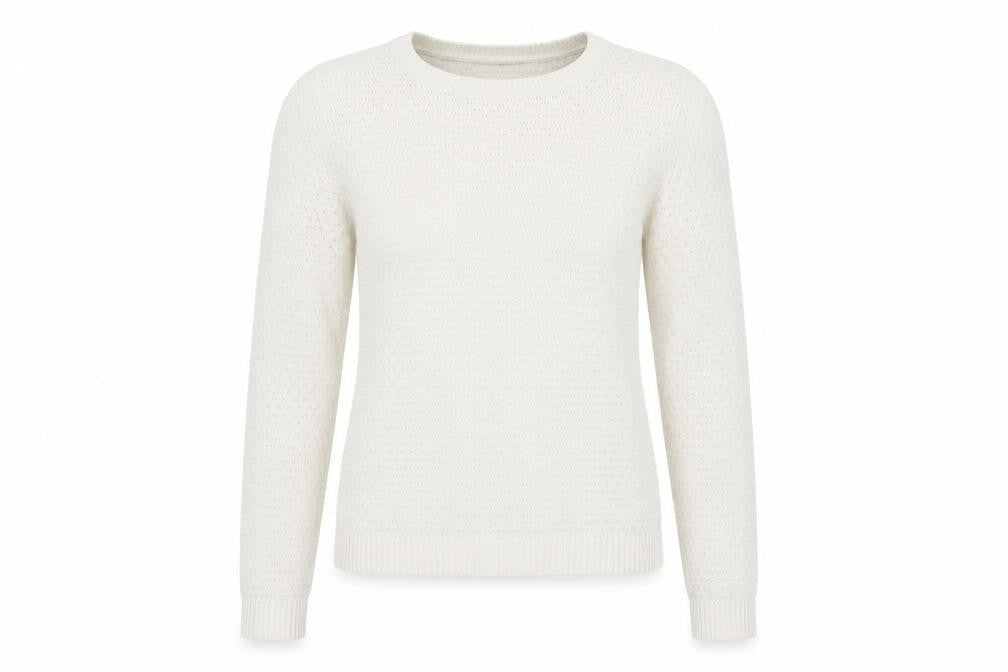 VILA Womens White   Pullover Jumper Size M
