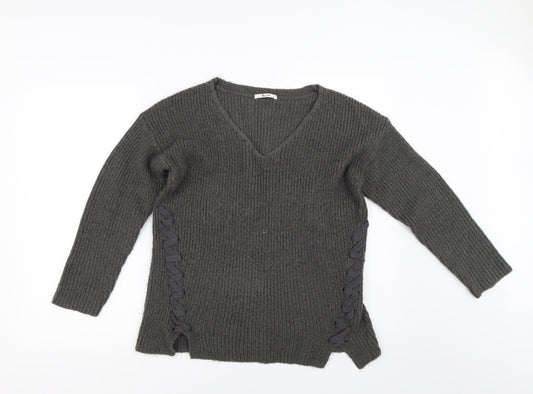 tyTU Womens Grey   Pullover Jumper Size 12