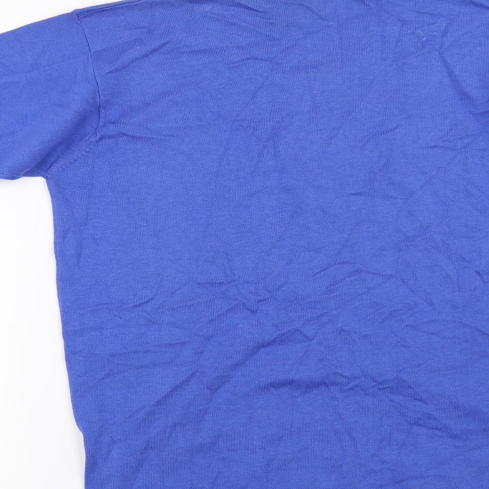 Signature Womens Blue   Pullover Jumper Size L