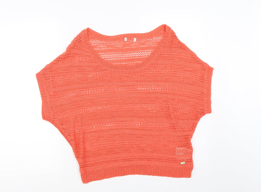 Preworn Womens Orange   Pullover Jumper Size 16