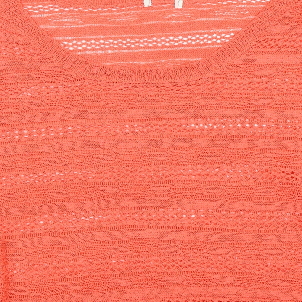 Preworn Womens Orange   Pullover Jumper Size 16