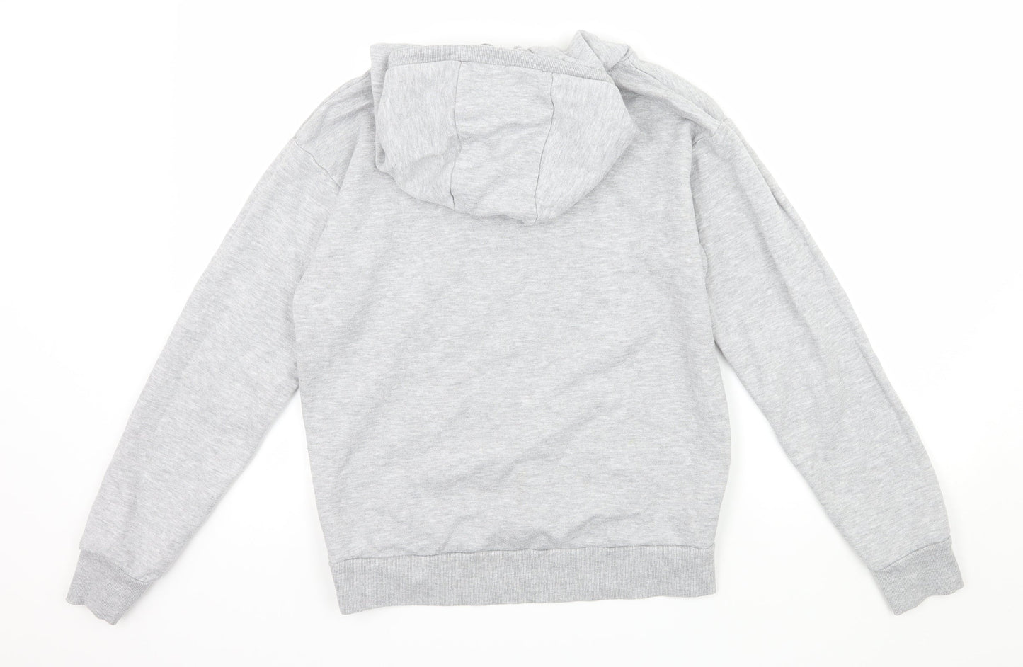 Primark Womens Grey  Jersey Pullover Hoodie Size 4