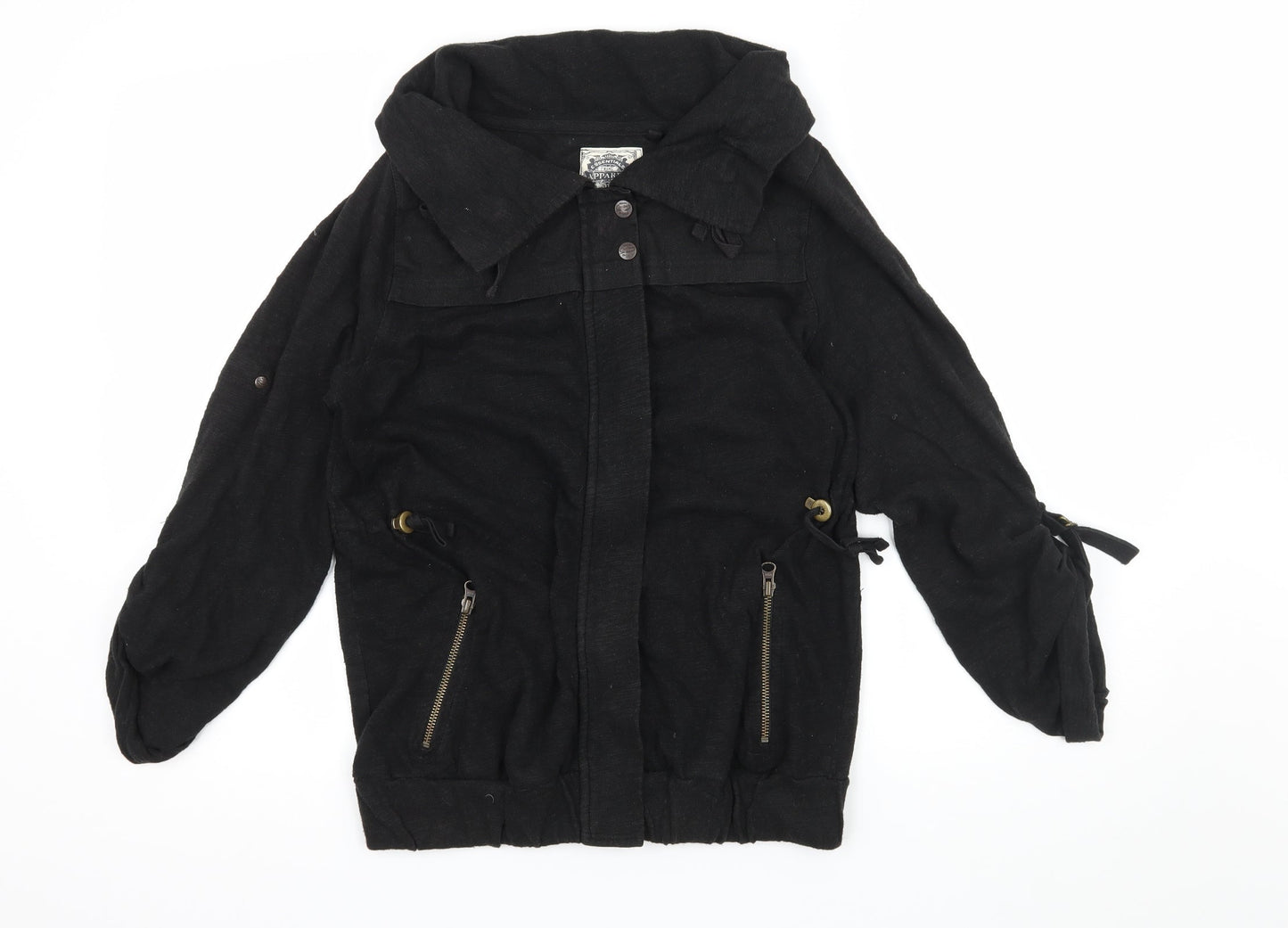 NEXT Womens Black  Jersey Jacket  Size 6