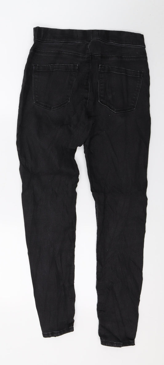 George Womens Grey  Denim Jegging Jeans Size 10 L27 in
