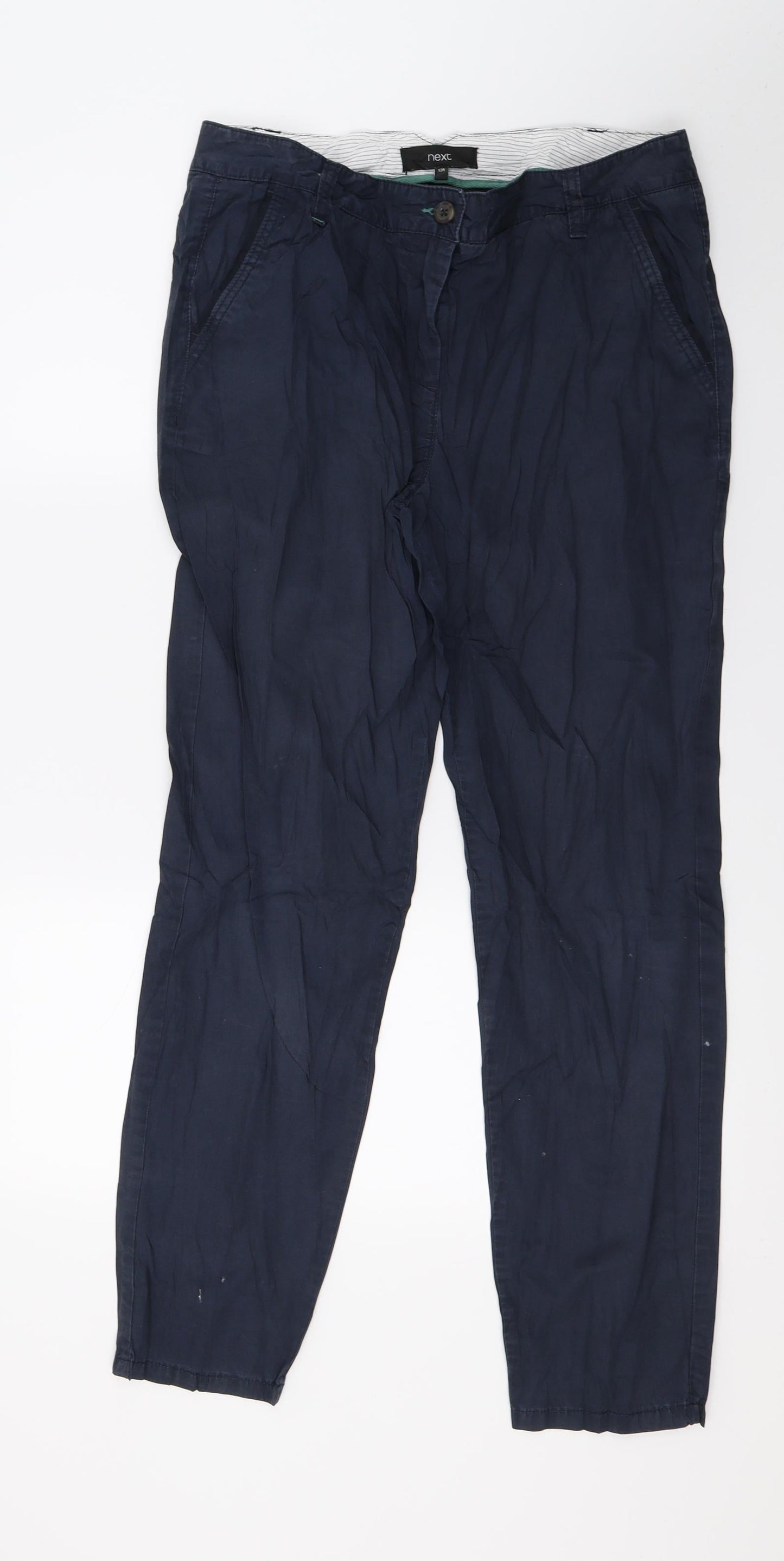 NEXT Womens Blue   Trousers  Size 12 L29 in