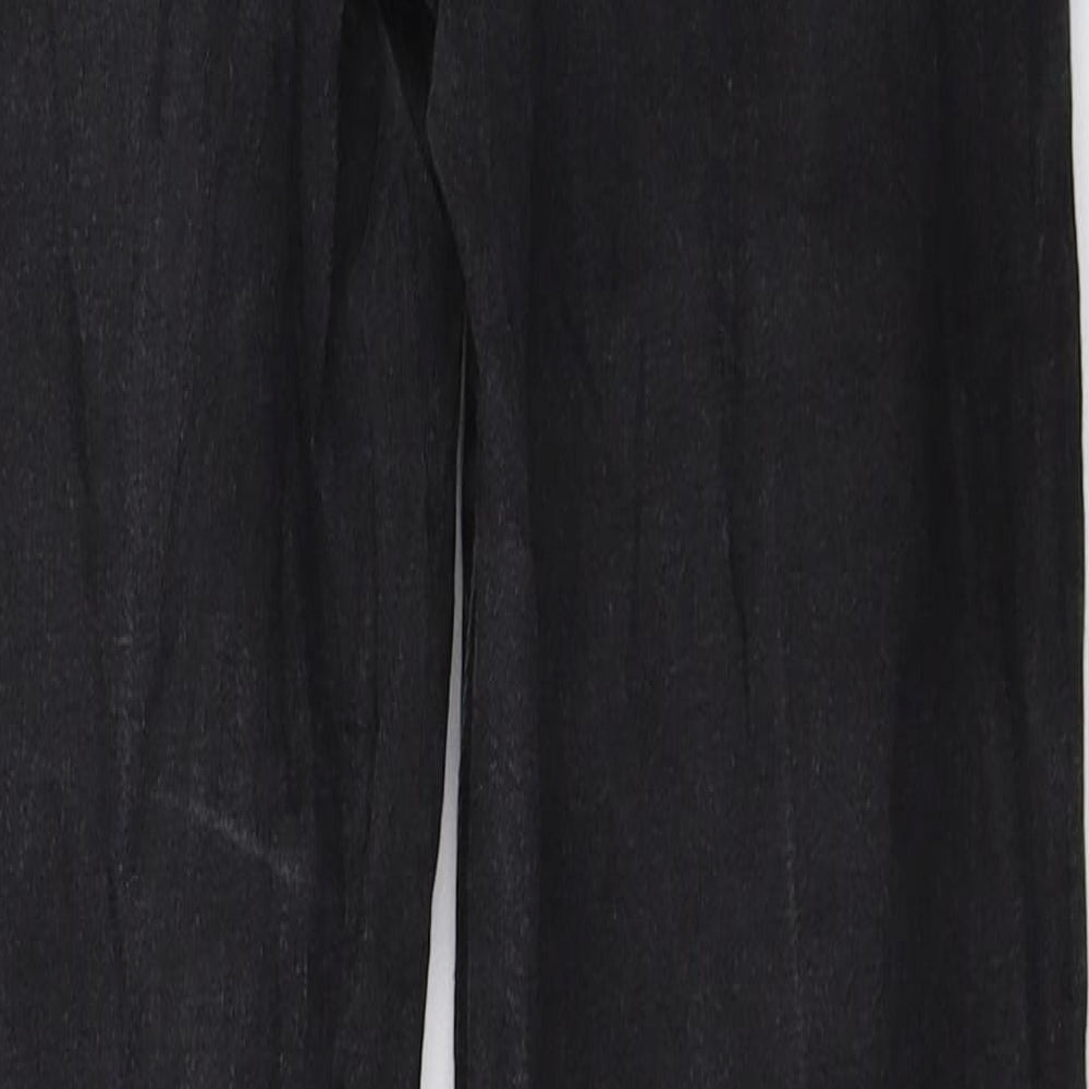 Denim & Co. Womens Grey  Denim Skinny Jeans Size 8 L28 in