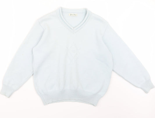 Green Lamb Womens Green  Knit Pullover Jumper Size S