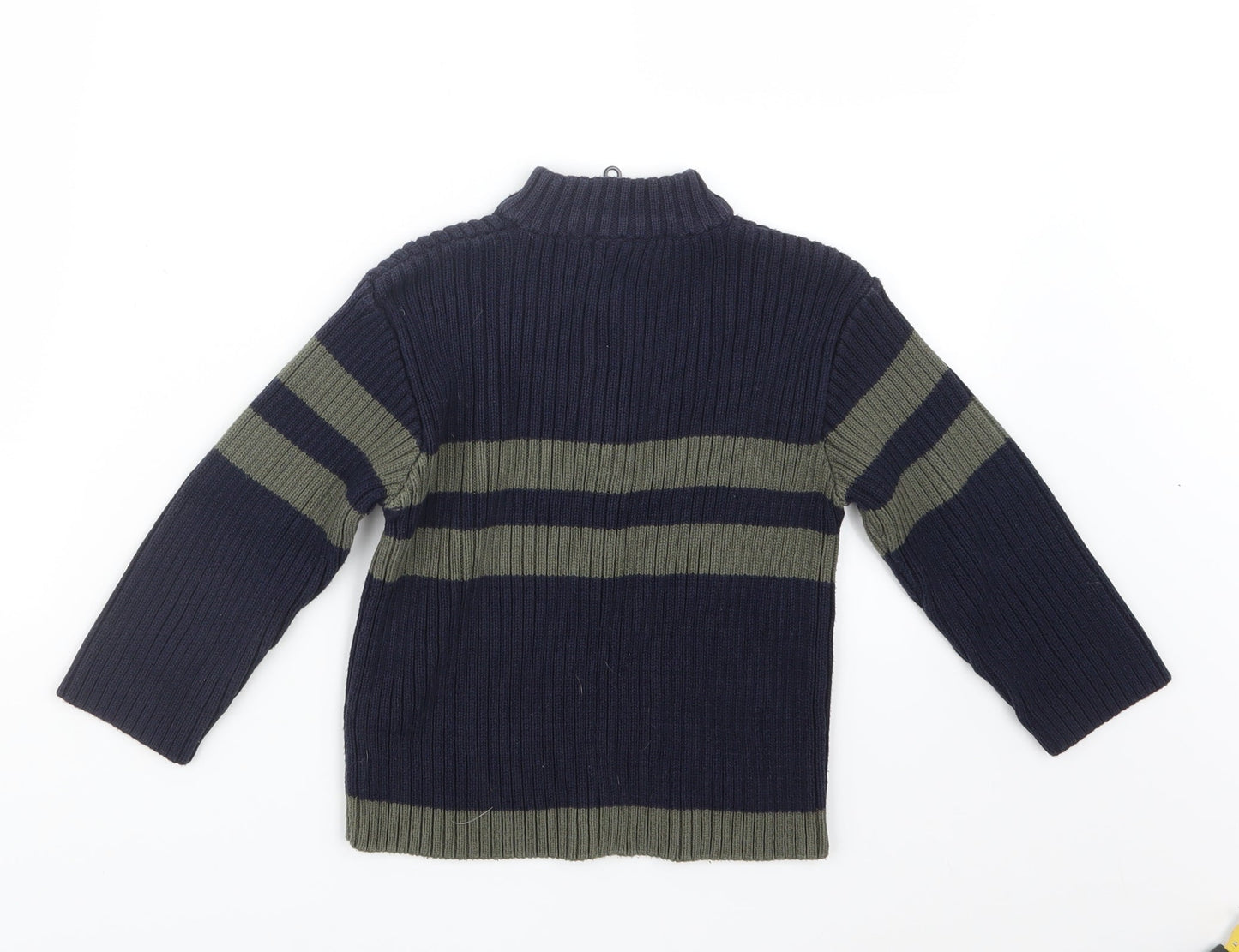 George Boys Blue  Knit Pullover Sweatshirt Size 2-3 Years