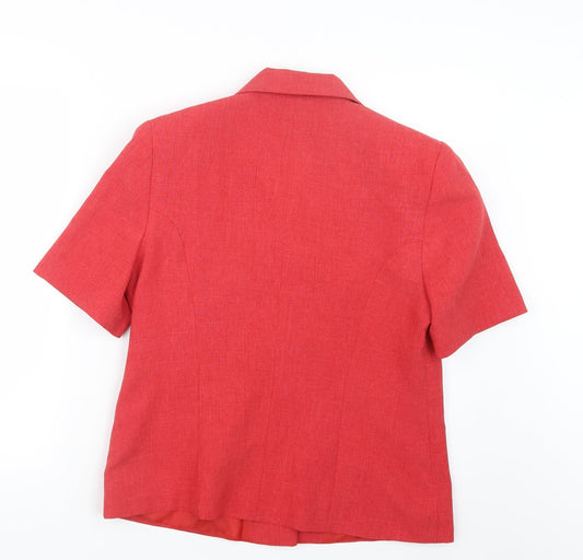 Isabelle Womens Red   Jacket  Size 14