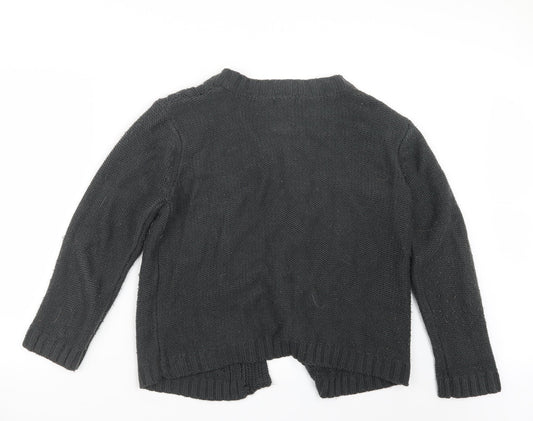 M&Co Womens Grey  Knit Cardigan Jumper Size XL