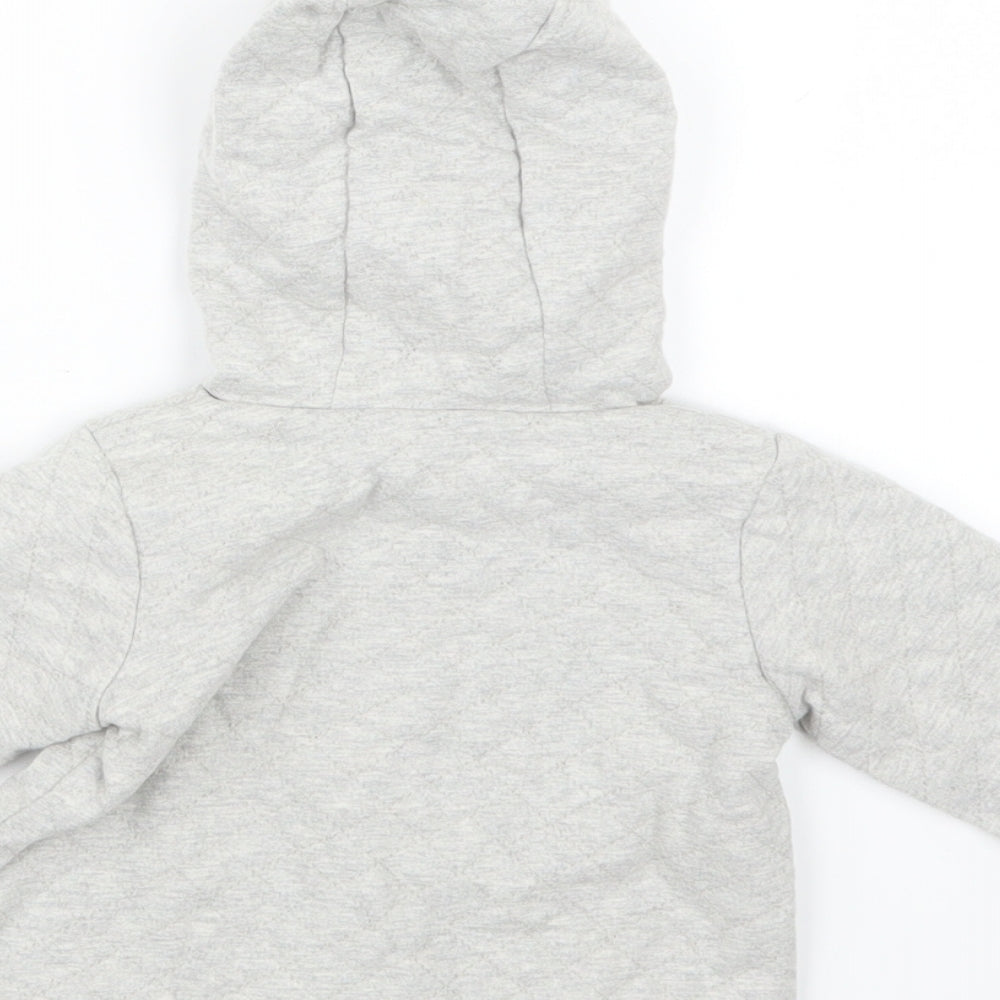 mamas & papas Girls Grey   Jacket  Size 3-6 Months