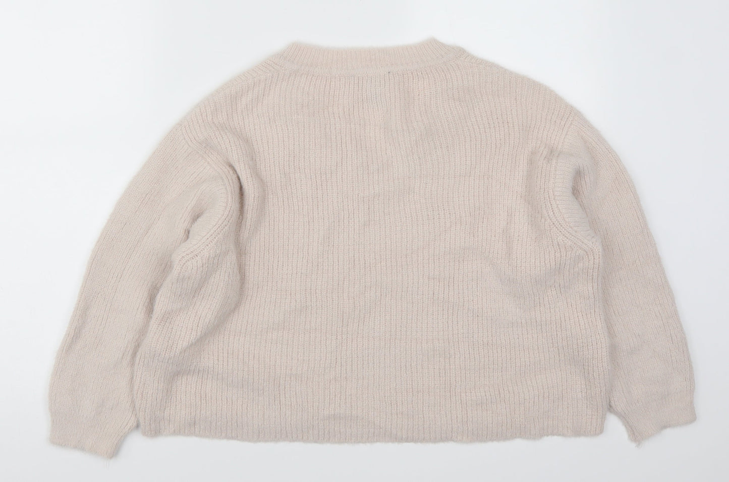 New Look Womens Pink   Pullover Jumper Size S
