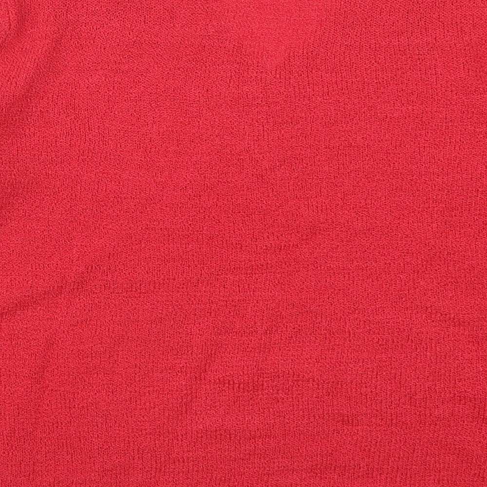 Classics Womens Red   Pullover Jumper Size 16