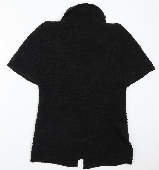Evie Womens Brown  Knit Cardigan Jumper Size 6