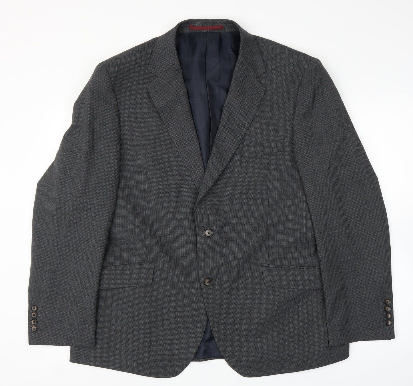 M&S Mens Grey   Jacket Suit Jacket Size 44