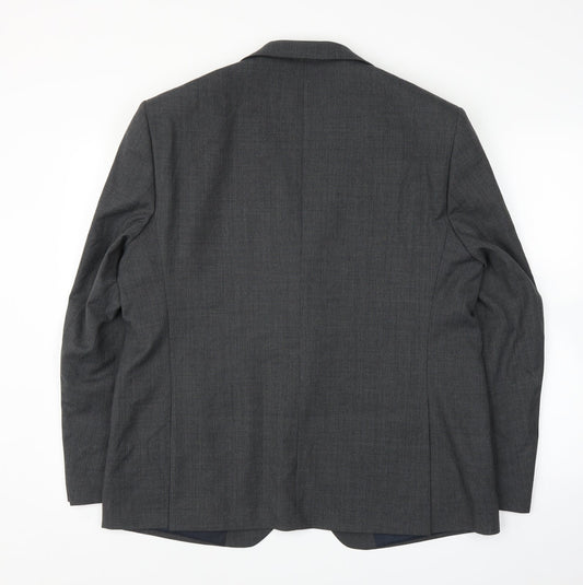 M&S Mens Grey   Jacket Suit Jacket Size 44