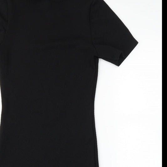 Bonnie & Clyde Womens Black   Sheath  Size S